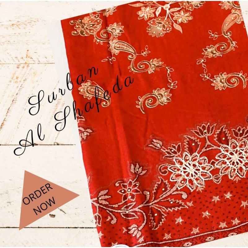 SURBAN ALSHAFEDA BORDIR MADE IN INDIA