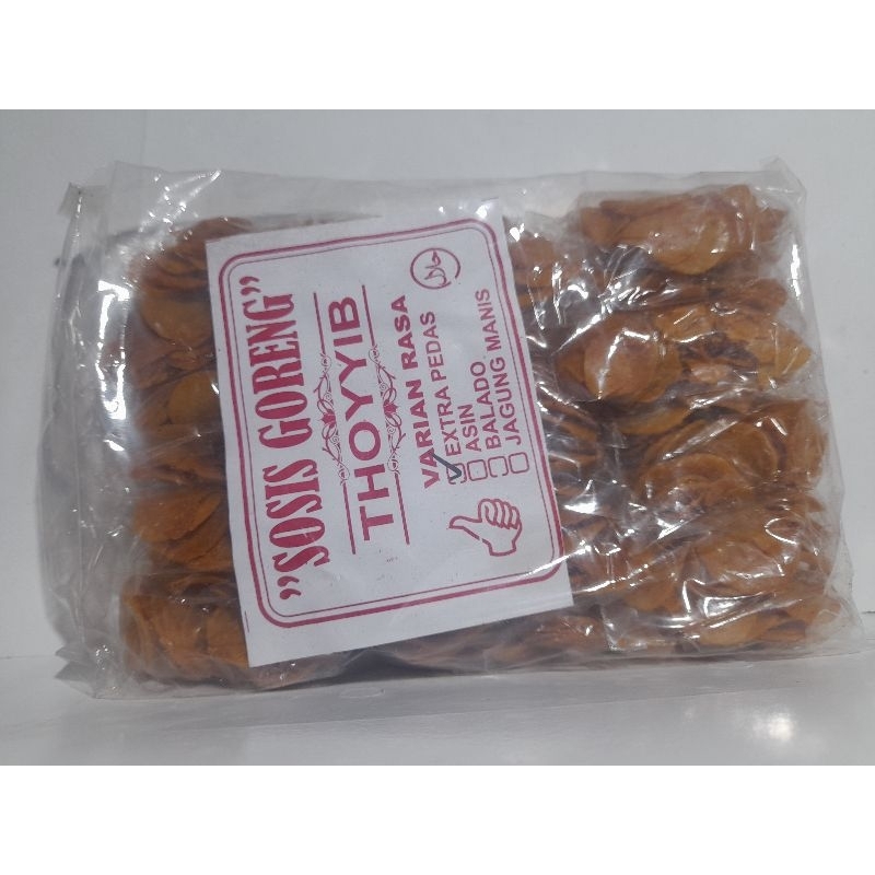 

SOSIS GORENG PEDAS ISI 20 PCS