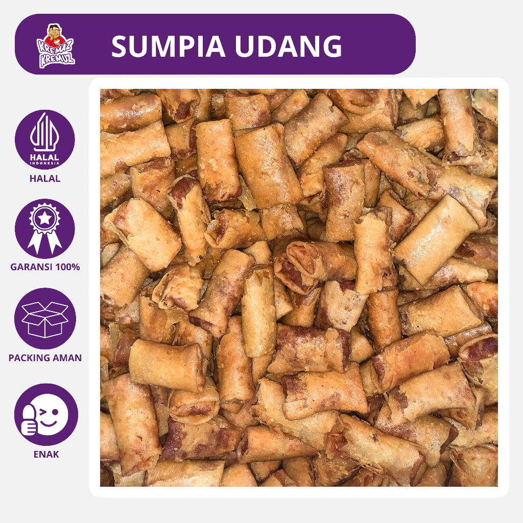 

SUMPIA UDANG ABON GURIH RENYAH 500gr & 250gr