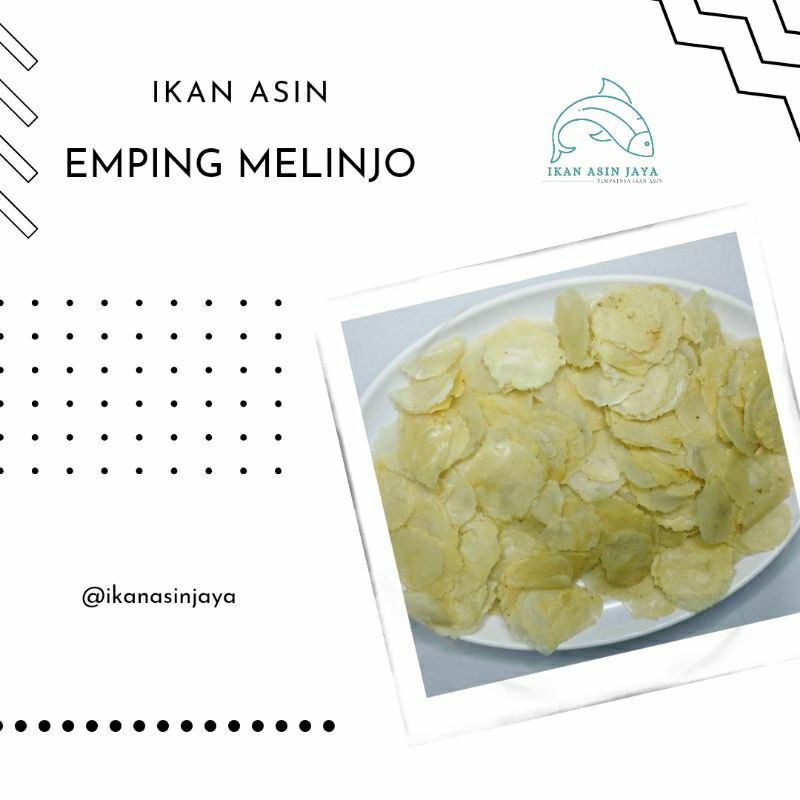 

Emping Melinjo Mentah / Tipis 100 Gram