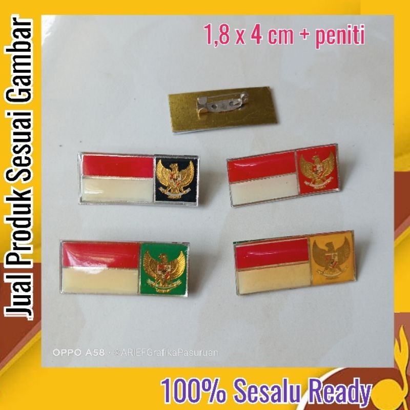 Bros pin MPG garuda paskibraka merah putih