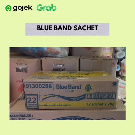 

Blue Band Sachet Serbaguna 20g - 72 Sachet (1 Dus)