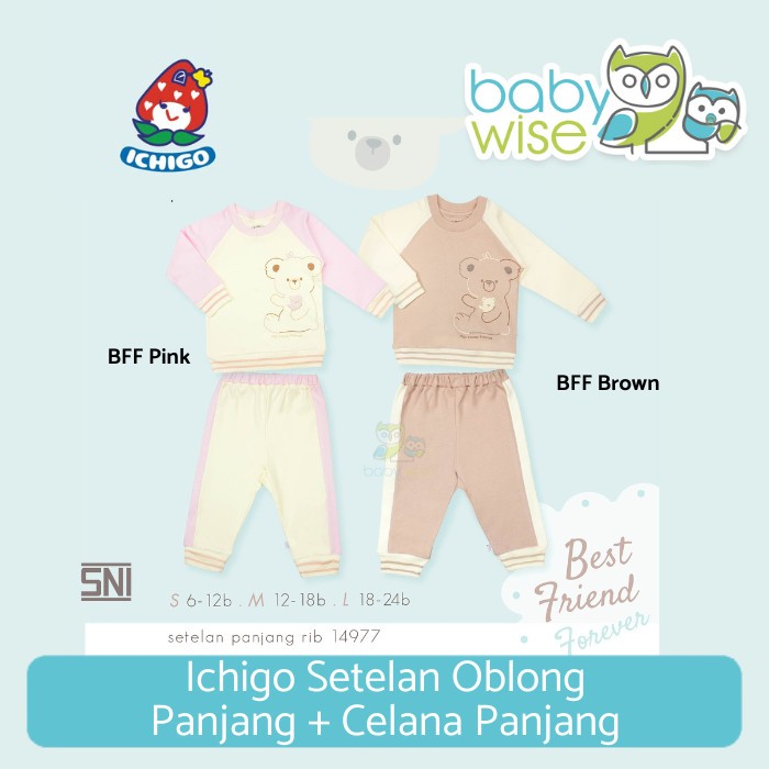 Ichigo Setelan Oblong Panjang + Celana Panjang