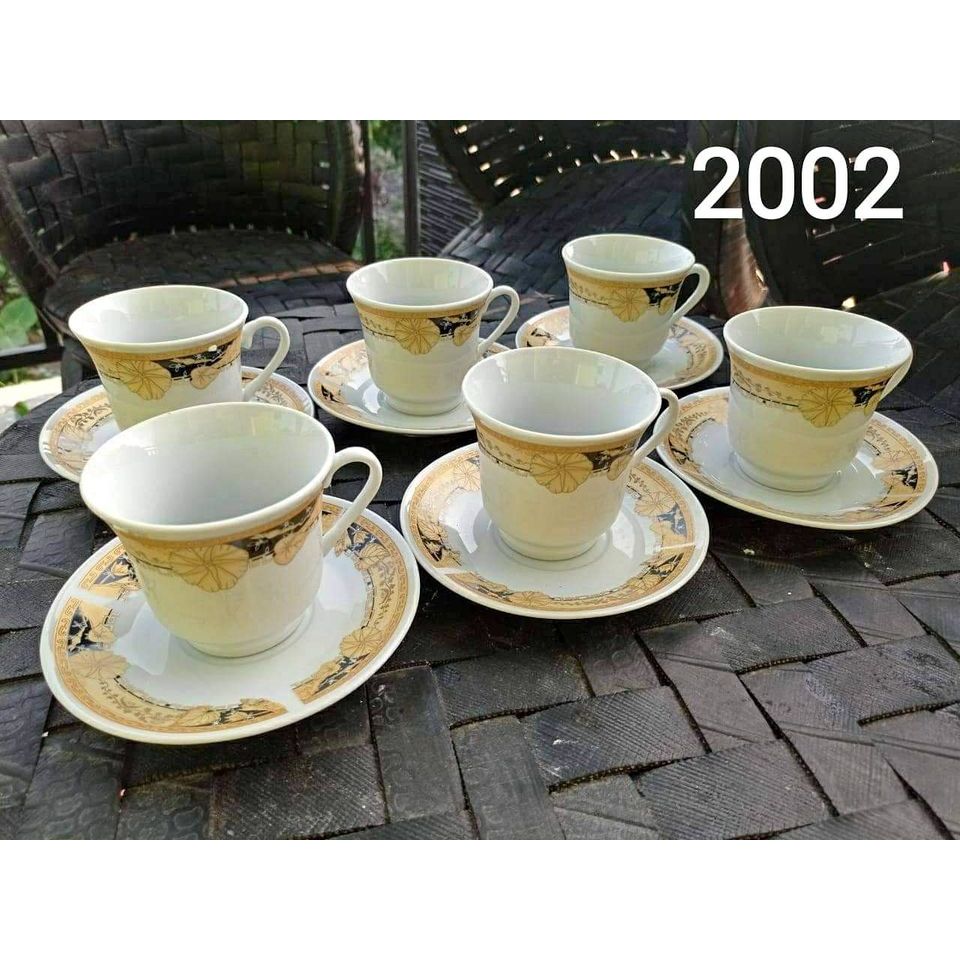 Cangkir Set Murah 6 in 1 Cangkir Keramik Gelas Kopi Keramik Cangkir Kopi BATAM