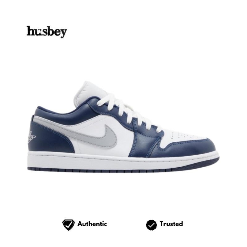 JORDAN 1 LOW MIDNIGHT NAVY GS