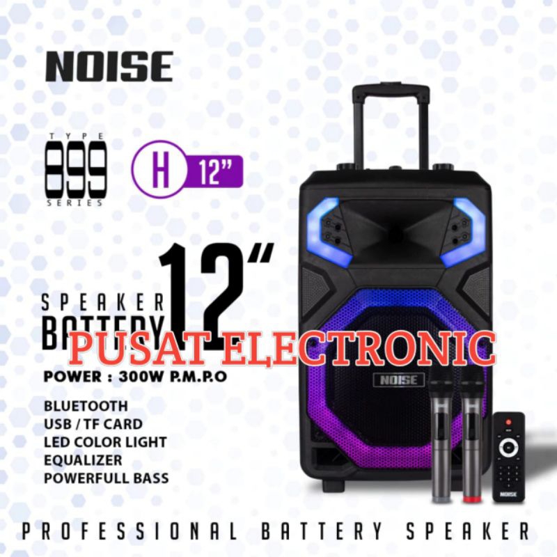 Speaker Portable Noise 899 H12 Original Speaker 12inch