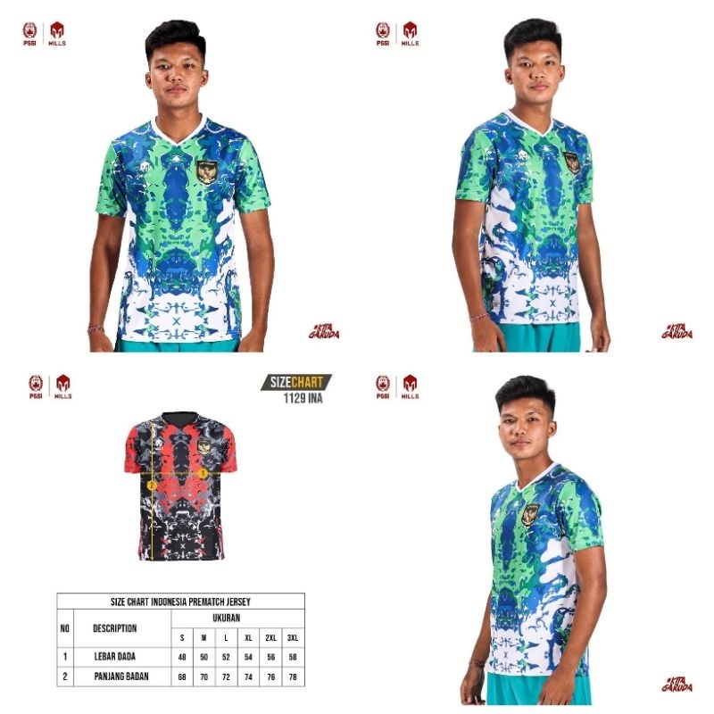 Jersey timnas indonesia prematch kaldera white original mills 2022