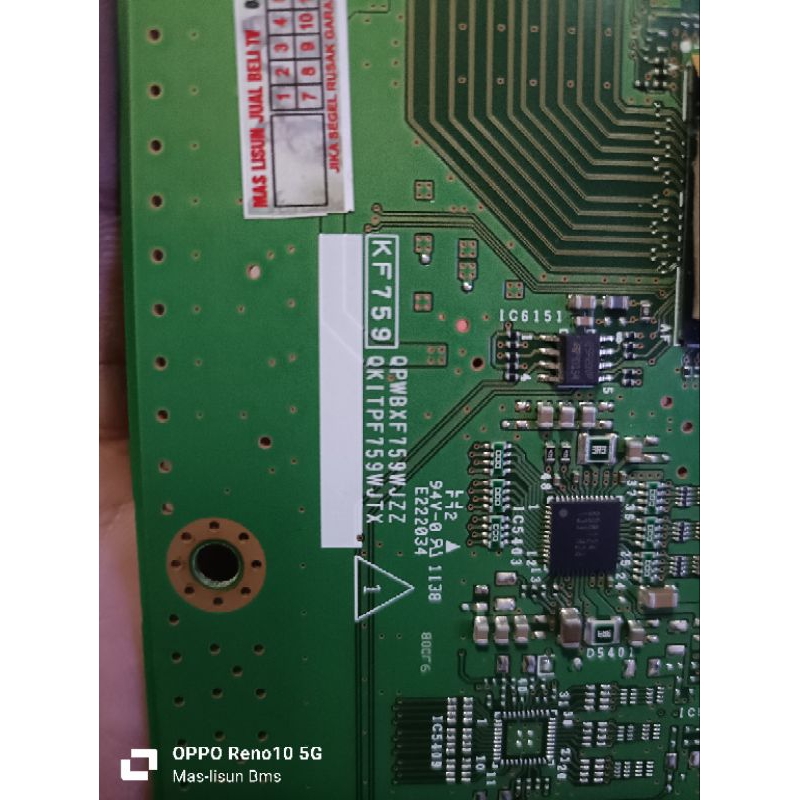 TCON T CON TV SHARP LC 60LE631M 60LE631M NORMAL