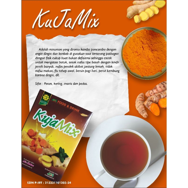 

READY STOK!!ANDA MASUK ANGIN MINUM KUJAMIX