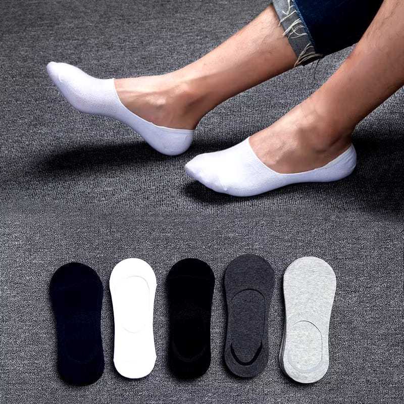 OKESTORE_PKU - Kaos Kaki / Pendek / Hidden Socks / Invisible / Fashion / Flatshoes / Murah / Polos /
