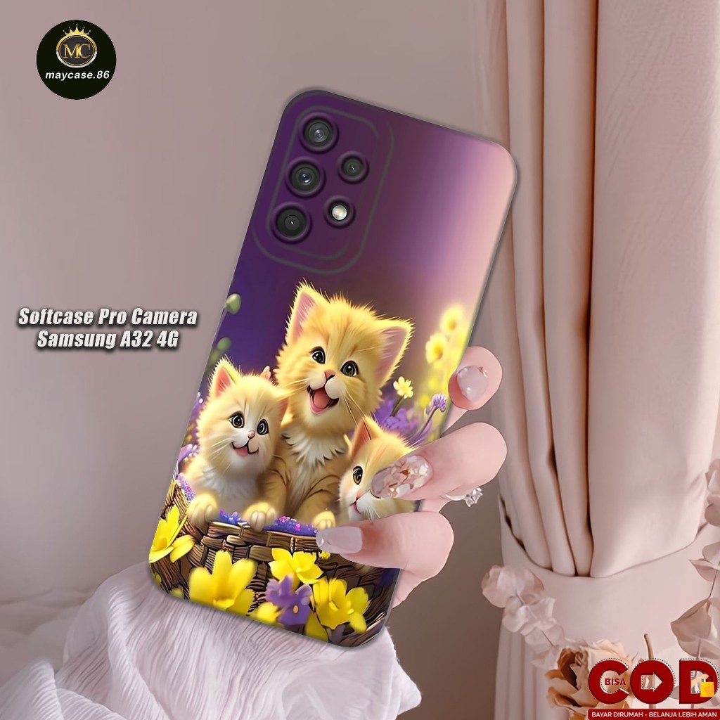 Case Samsung Galaxy A32 4G - Fashion Case Samsung Galaxy A32 4G - Softcase Samsung Galaxy A32 4G - P