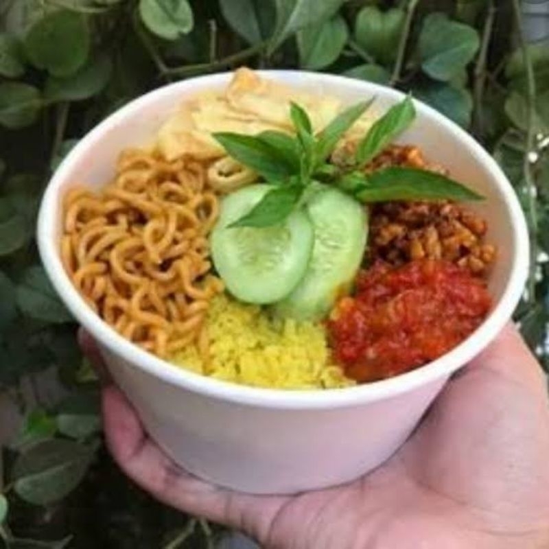 nasi kuning Rice bowl