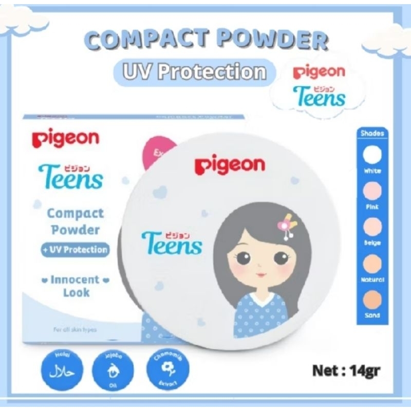 Pigeon teens compact powder