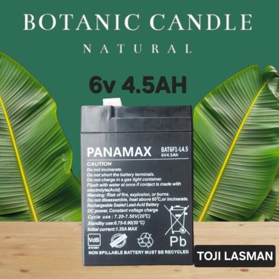 Aki Accu Baterai 6V Charger 6V4.5Ah 6V4.6Ah 4.5Ah 4.6Ah 4V4Ah 4V 4Ah