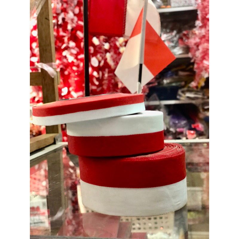 

pita merah putih/pita2,5cm/pita4cm/pita1cm