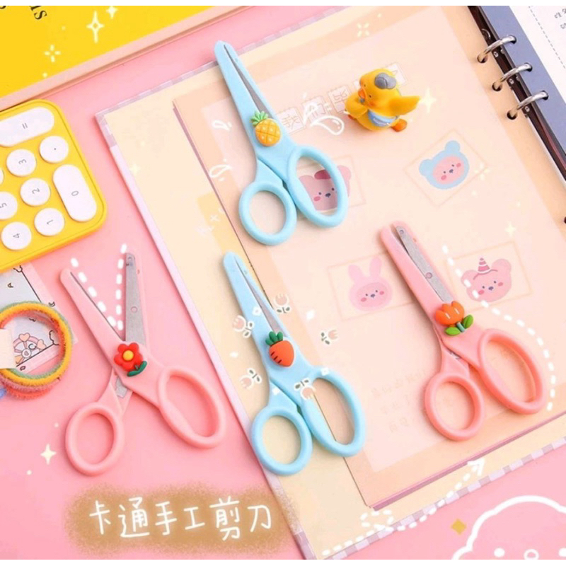 

[Ready] DStore Gunting Lucu Alat Tulis Anak Sekolah Kartun Diy Kertas Buatan Tangan Kantor Kecantikan Portabel Portabel Portabel Scissors
