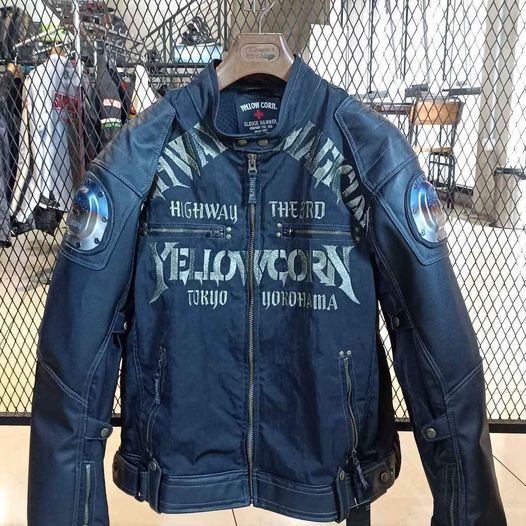 Jaket Motor Yellow Corn YB 9309 Titanium - BB (75kg-85kg)