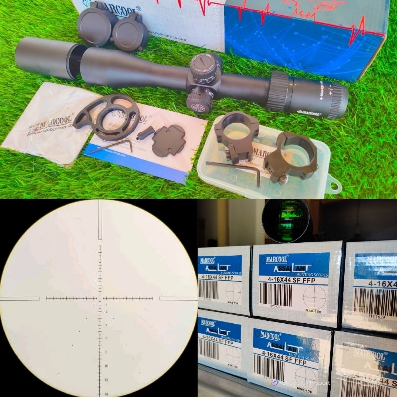 telescope MARCOOL ASSAILANT 4-16x44 SF FFP
