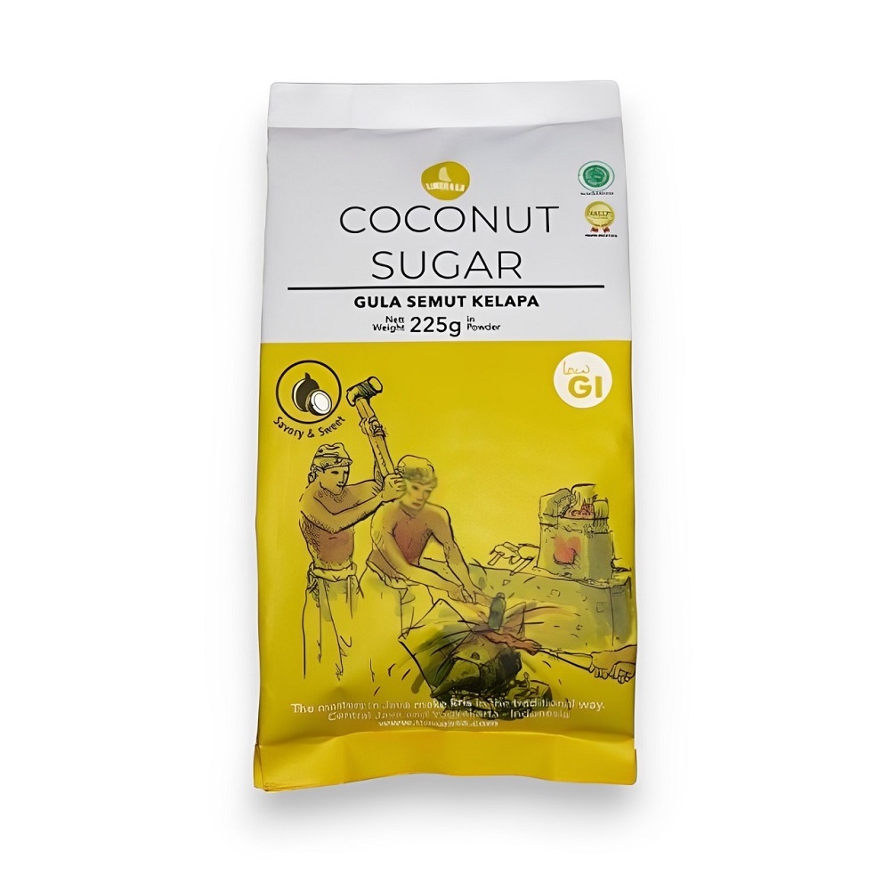 

COCONUT CRYSTAL SUGAR GULA SEMUT KELAPA TIMURASA 225GR