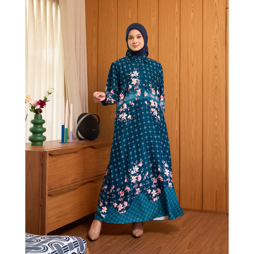 Zarina Dress | Gamis Wanita Dewasa by At_Muflih