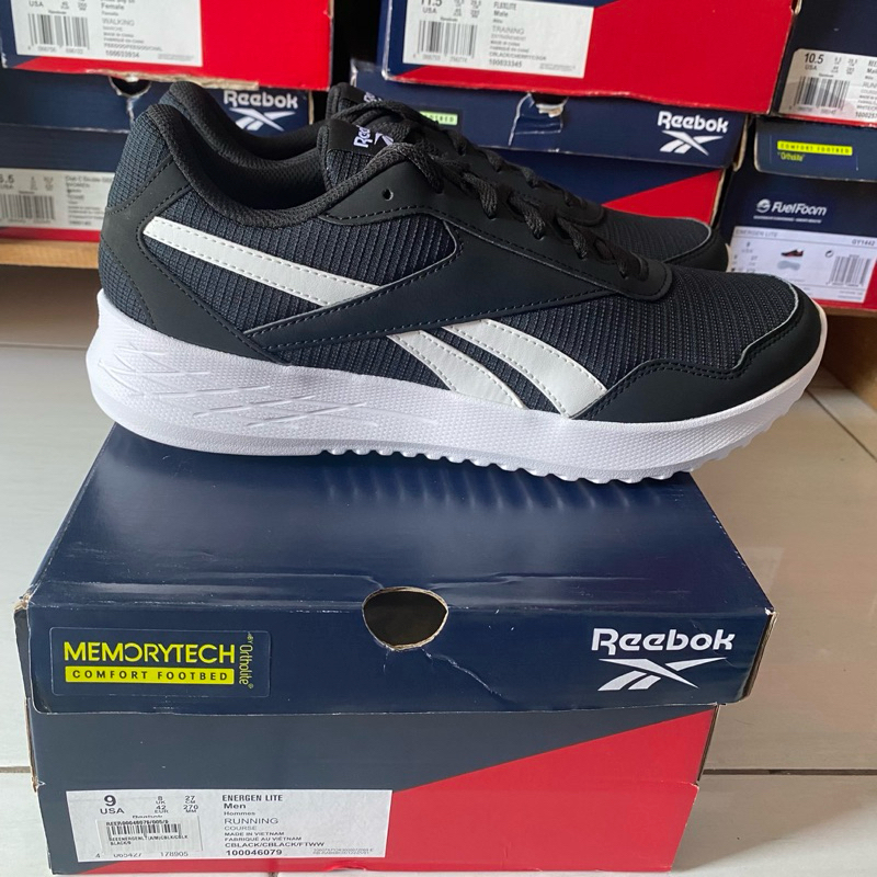Sepatu Pria Reebok Hitam Energen Lite 100046079 Original Store Terbaru