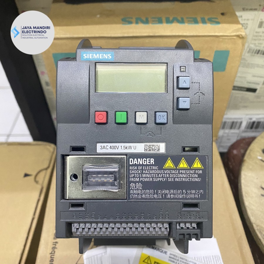 INVERTER SIEMENS SINAMICS 6SL3210-5BE21-5UV0 V20 FSA 380V-480V 1.5KW