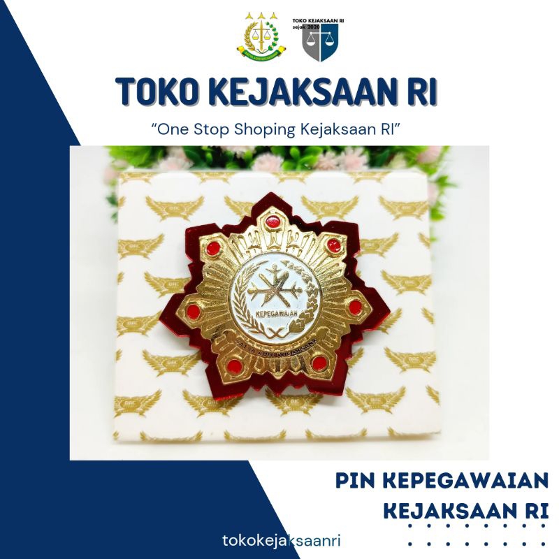 PIN TANDA JABATAN FUNGSIONAL KEPEGAWAIAN KEJAKSAAN RI