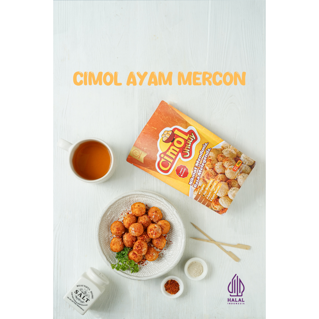 

Cimol Uhuuy - Cimol Rasa Ayam Mercon Pedas Nampol - Halal Isi 15