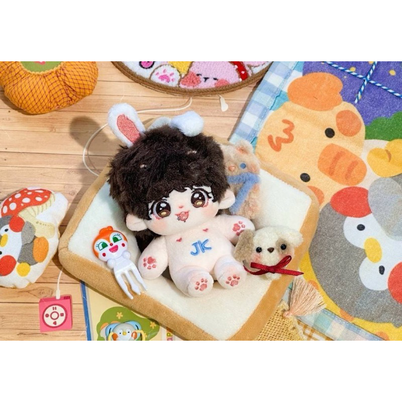 [PO] JUNGKOOK — KOOKOO 10CM & 20CM DOLL - BONEKA JUNGKOOK JK BTS - GOLDEN 3D JK