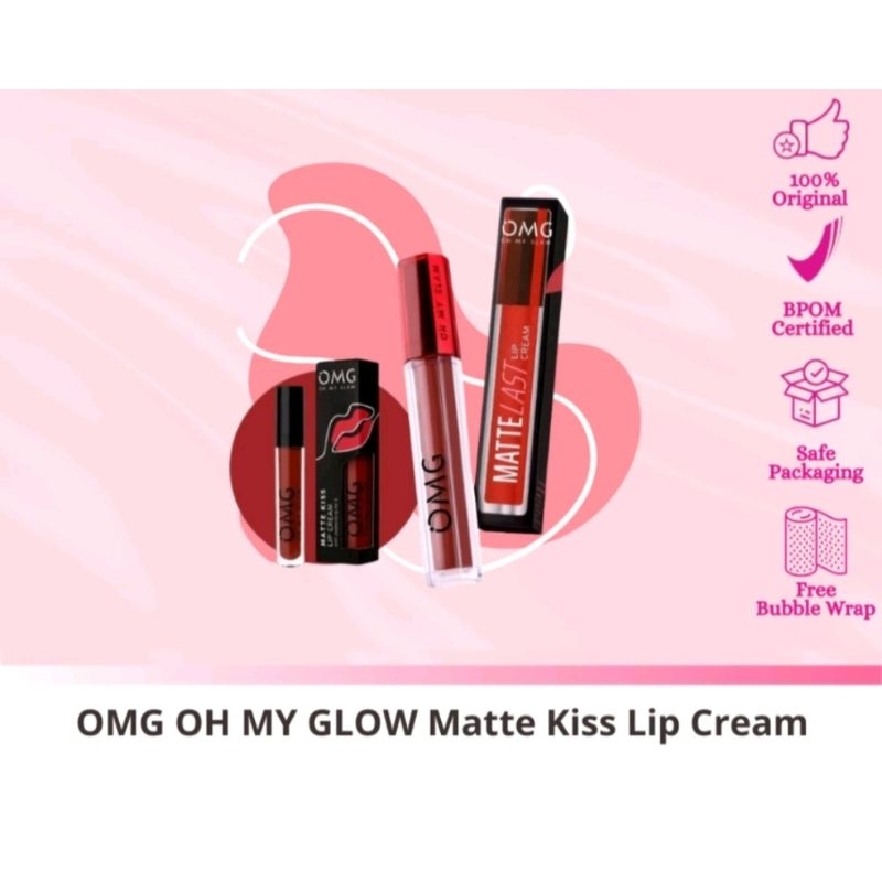 OMG Lip Cream Termurah Original 100%