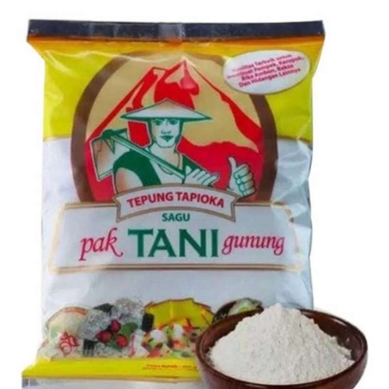 

Tepung Tapioka Pak Tani 500gr.