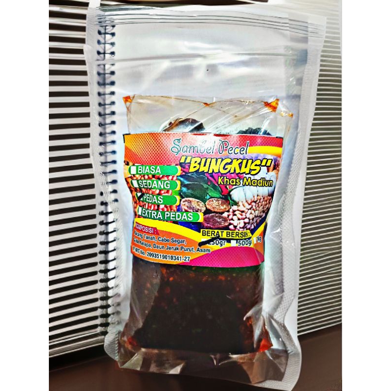 

SAMBAL KACANG KHAS MADIUN ASLI 1/2 KG