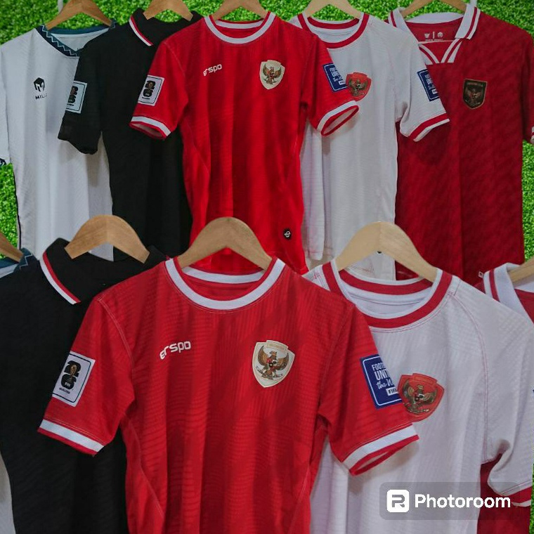 KODE K29Q JERSEY TIMNAS INDONESIA 224 GRATIS FULL PATCH FIFA PIALA DUNIA JERSEY TIMNAS INDONESIA CUS