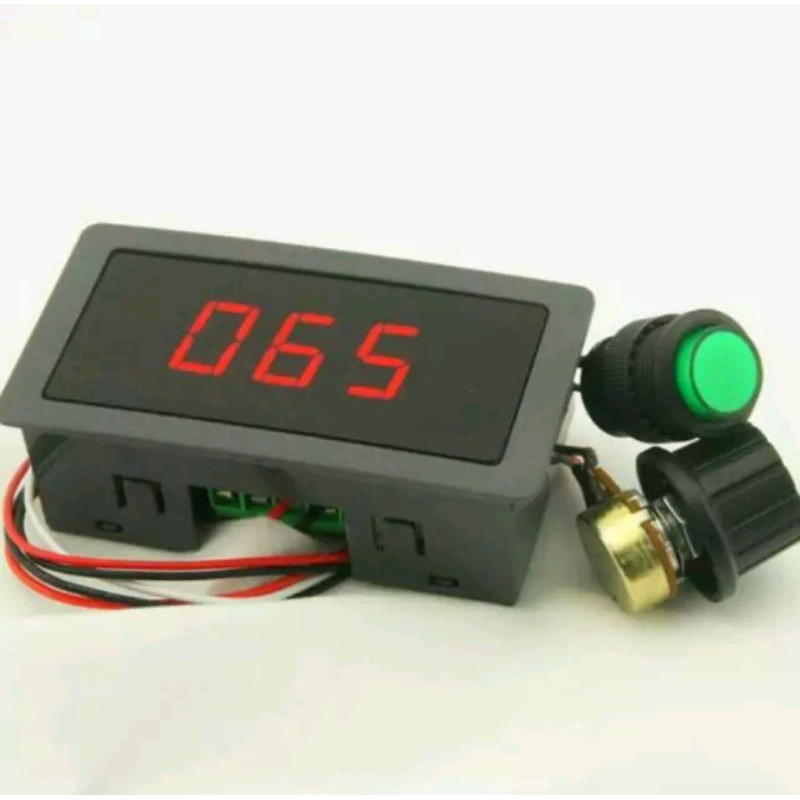 pwm motor speed contoller olgtal tampilon DC motor control CV switch