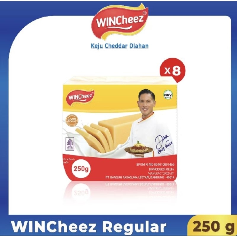 

Keju Winchiz 250gr (1 slop isi 8 pack)