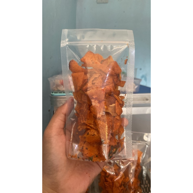 

SNACK CEMILAN KRIPIK PEDAS/KRIPSET KEMASAN MINI/FOUCH