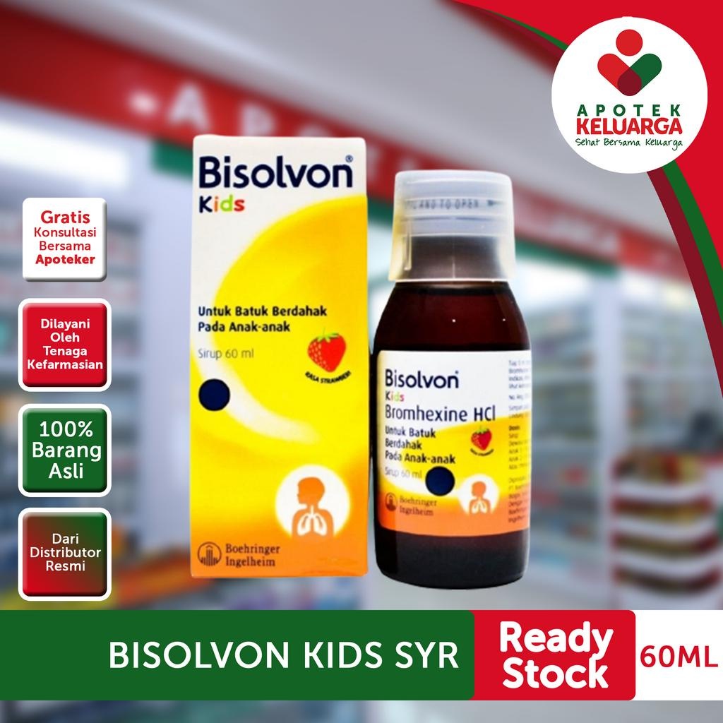 [SIAP KIRIM!] BISOLVON KIDS SYRUP 60 ML