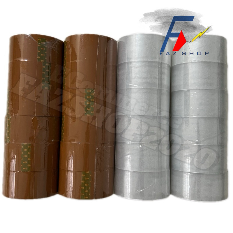 

Isolasi Tape Bening dan Coklat murah 90yard