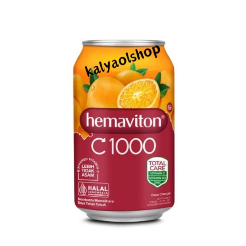 

Hemaviton C 1000 Orange kaleng 330 ml