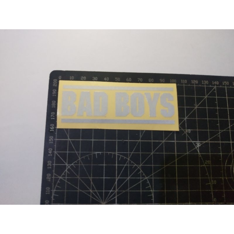 

cutting stiker bad boys