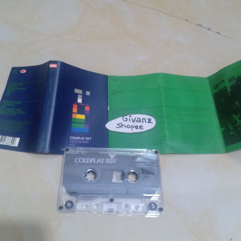 Kaset pita COLDPLAY - X&Y