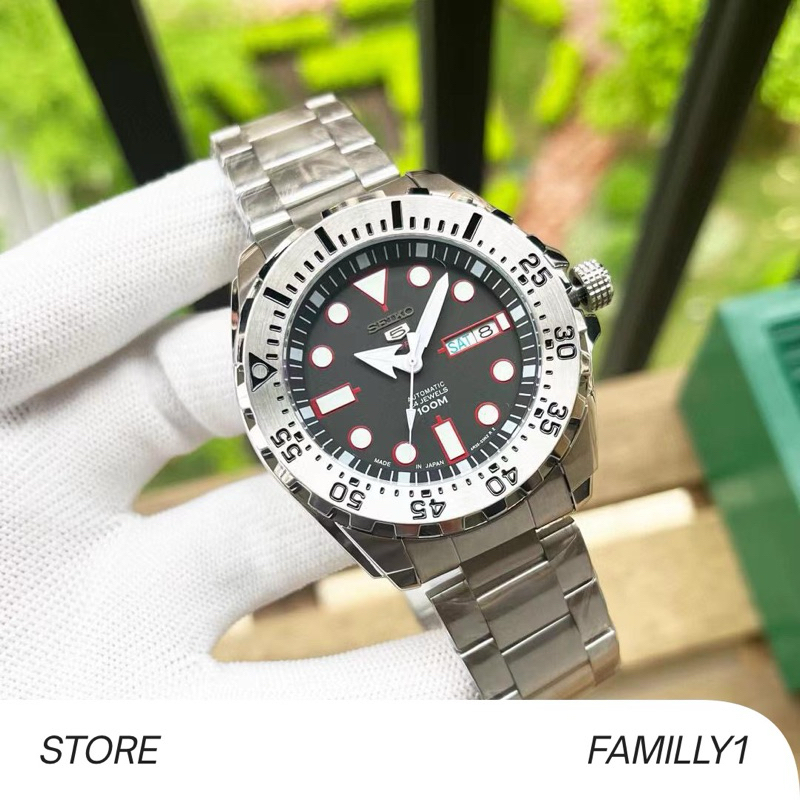 Seiko 5 Sports Automatic 24Jewels Japan Stainless Steel Fullset