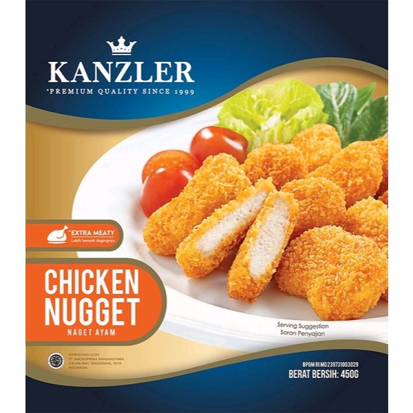 

Kanzler Nugget Ayam 500gr & Crispy Chicken Nugget Stick 500gr