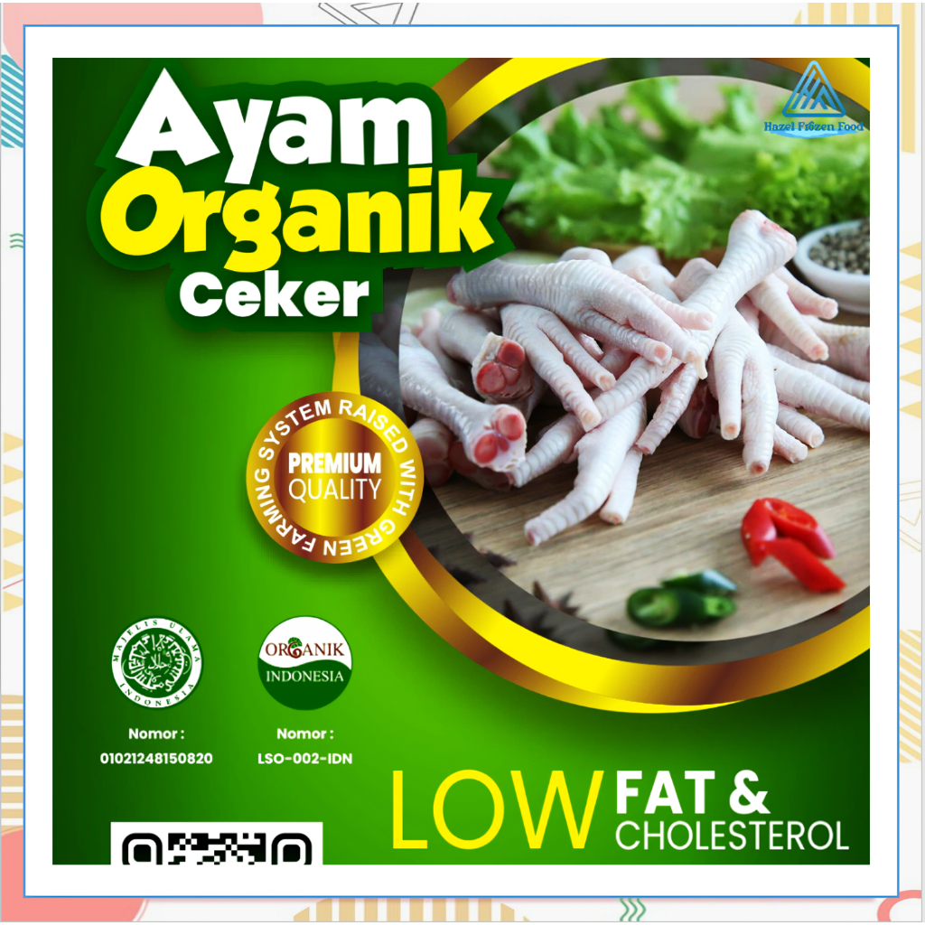 

Ceker Ayam Organik Berkah Chicken 500 g Karawang