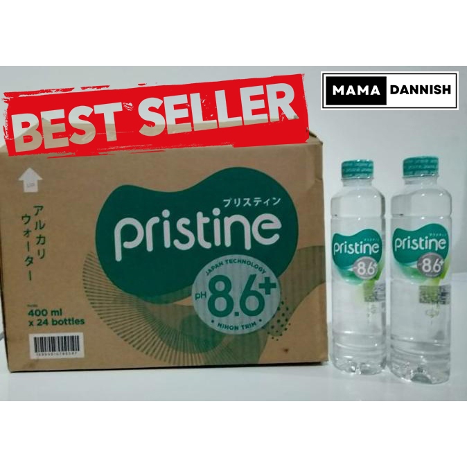 

PRISTINE pH 8.6 – 400 ML x 24 BOTOL (DUS)