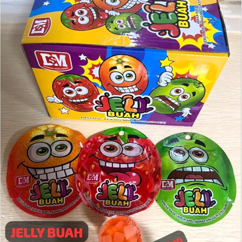 

FRESH COMING !! JELLY BUAH SASCHET ANEKA RASA ISI 30 PCS