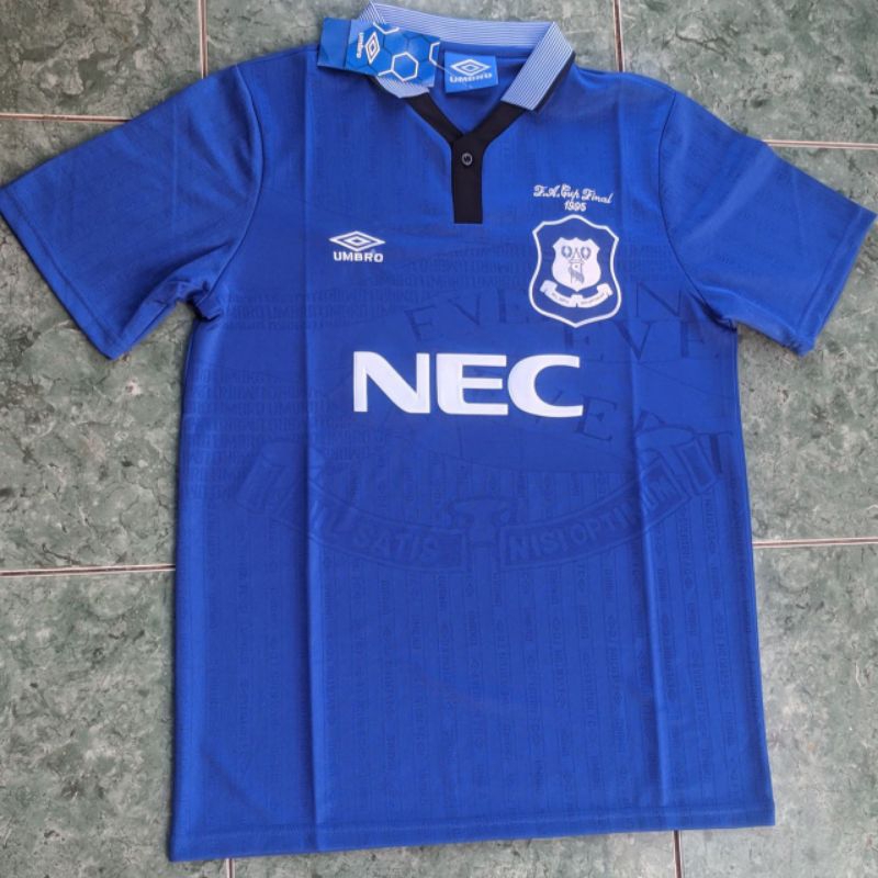 (RETRO JERSEY) Everton Home Jersey 94/95 (S-XXL)