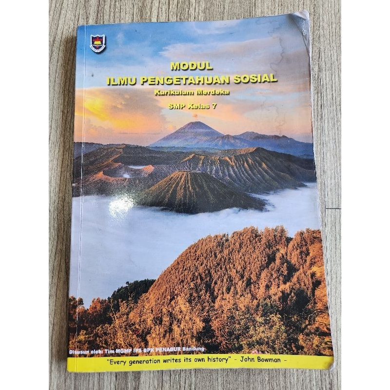Buku Modul IPS Ilmu Pengetahuan Sosial Kurikulum Merdeka SMP BPK Penabur Bandung Kelas 7