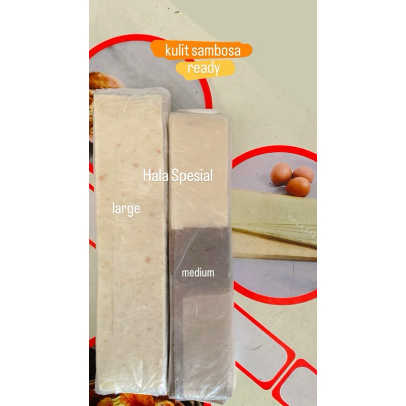 

RB22 [PALING LAKU] KULIT SAMBOSA MEDIUM SEDANG SAMBUSA SAMOSA ISI 50 LEMBAR