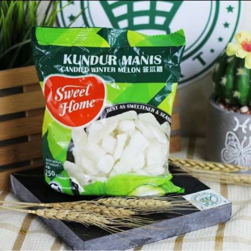 

250g Sweet Home Candied Winter Melon / Gula Kundur Kering Manis / Tangkua Teng / Tangkua Theng